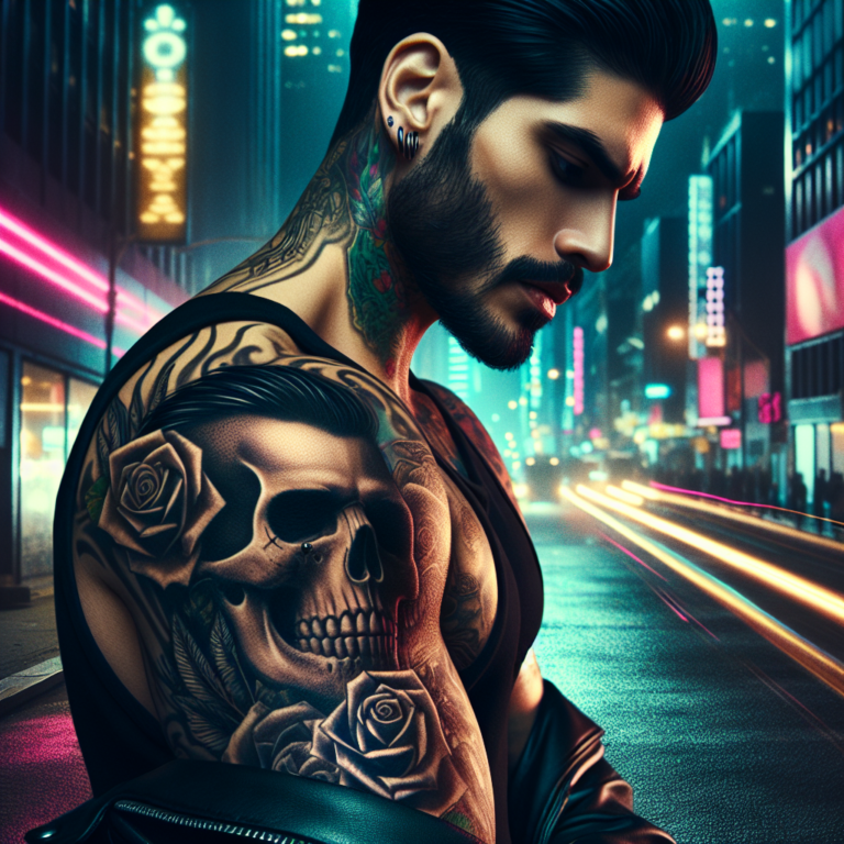 Skull And Roses