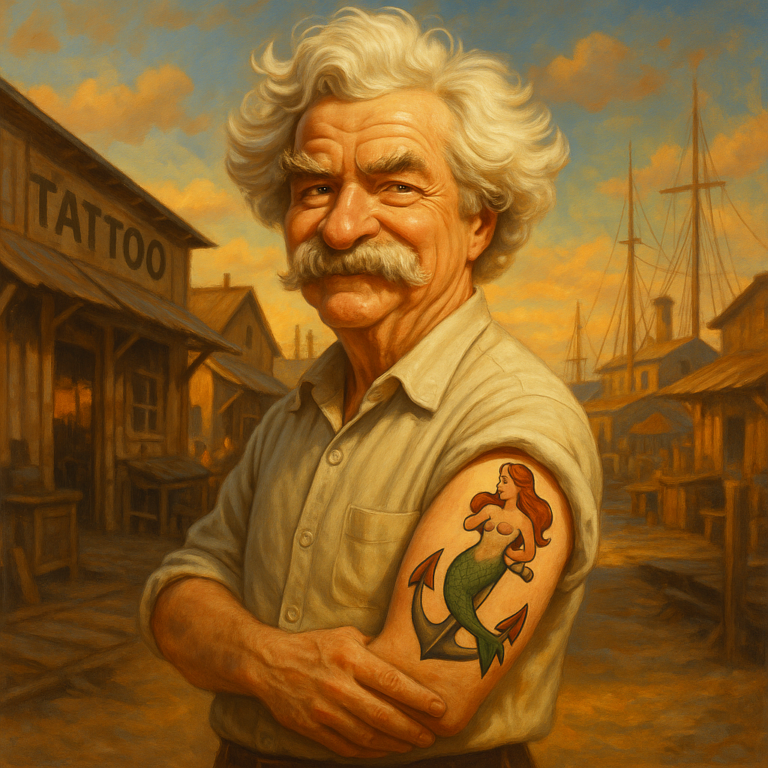 Mermaid with Anchor